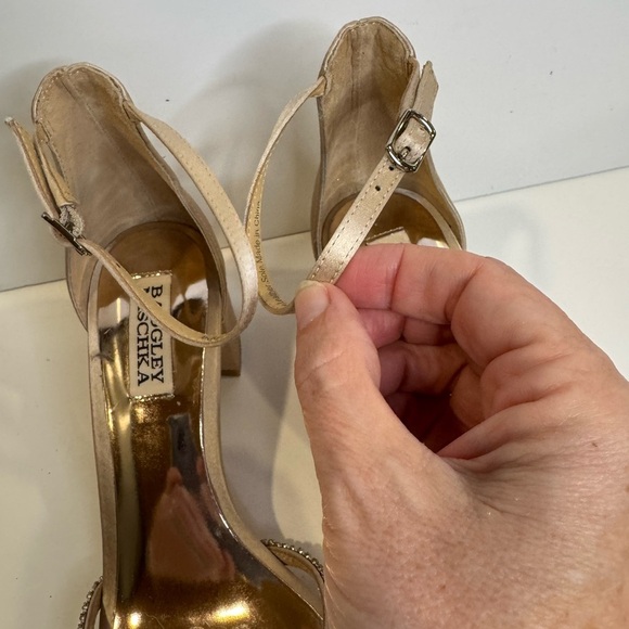 JEWEL BADGLEY MISCHKA Sonya Block Heel SHOES Size 7 - Picture 5 of 14